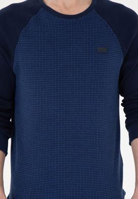 Erkek Lacivert Sweatshirt - 50290763017