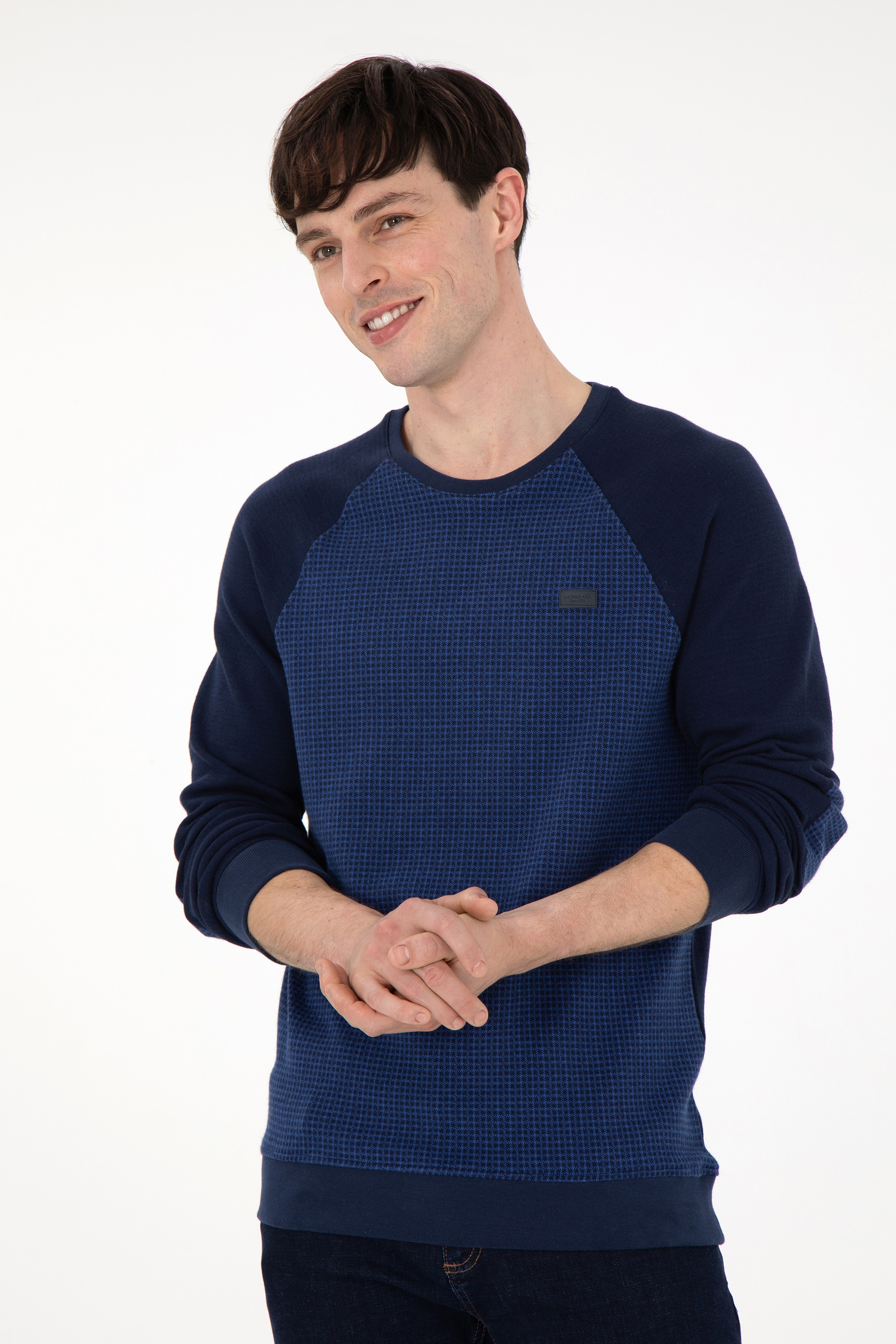 Erkek Lacivert Sweatshirt