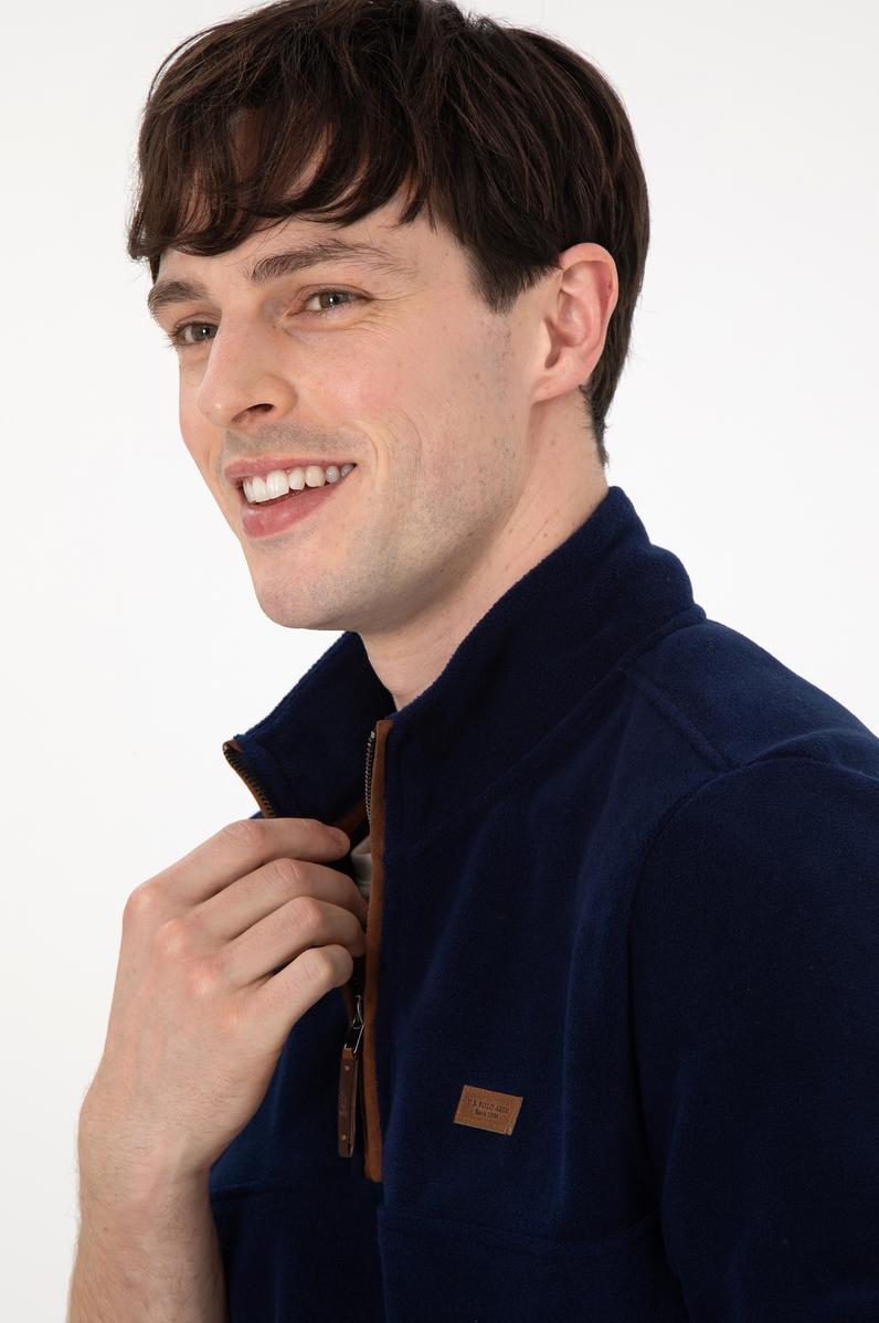 Erkek Lacivert Sweatshirt