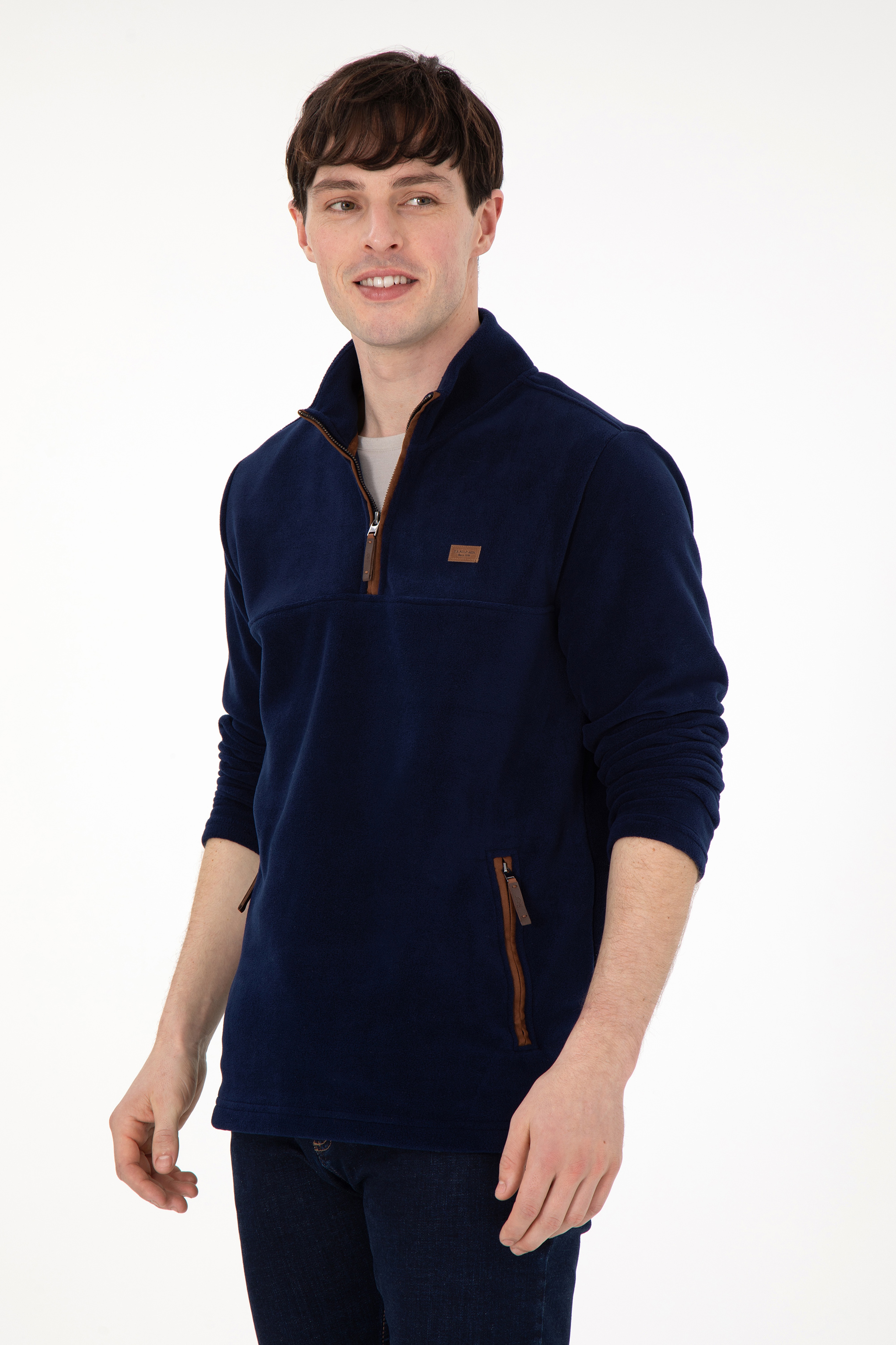 Erkek Lacivert Sweatshirt