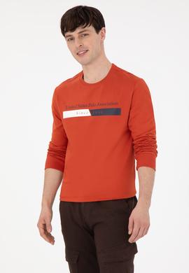 Erkek Kiremit Sweatshirt - 50290009019