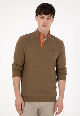 Erkek Haki Sweatshirt - 50290772017