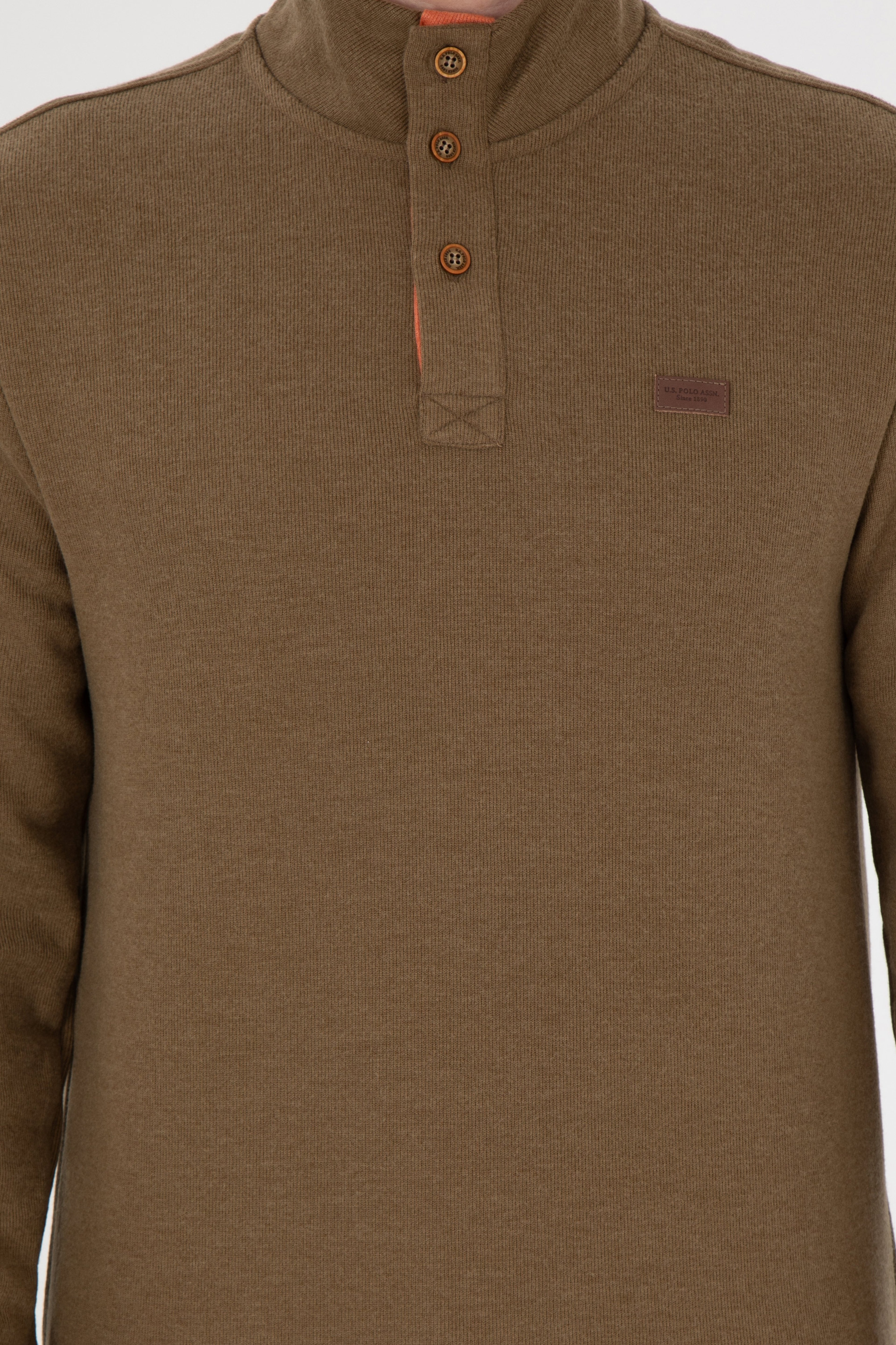 Erkek Haki Sweatshirt - Image 6