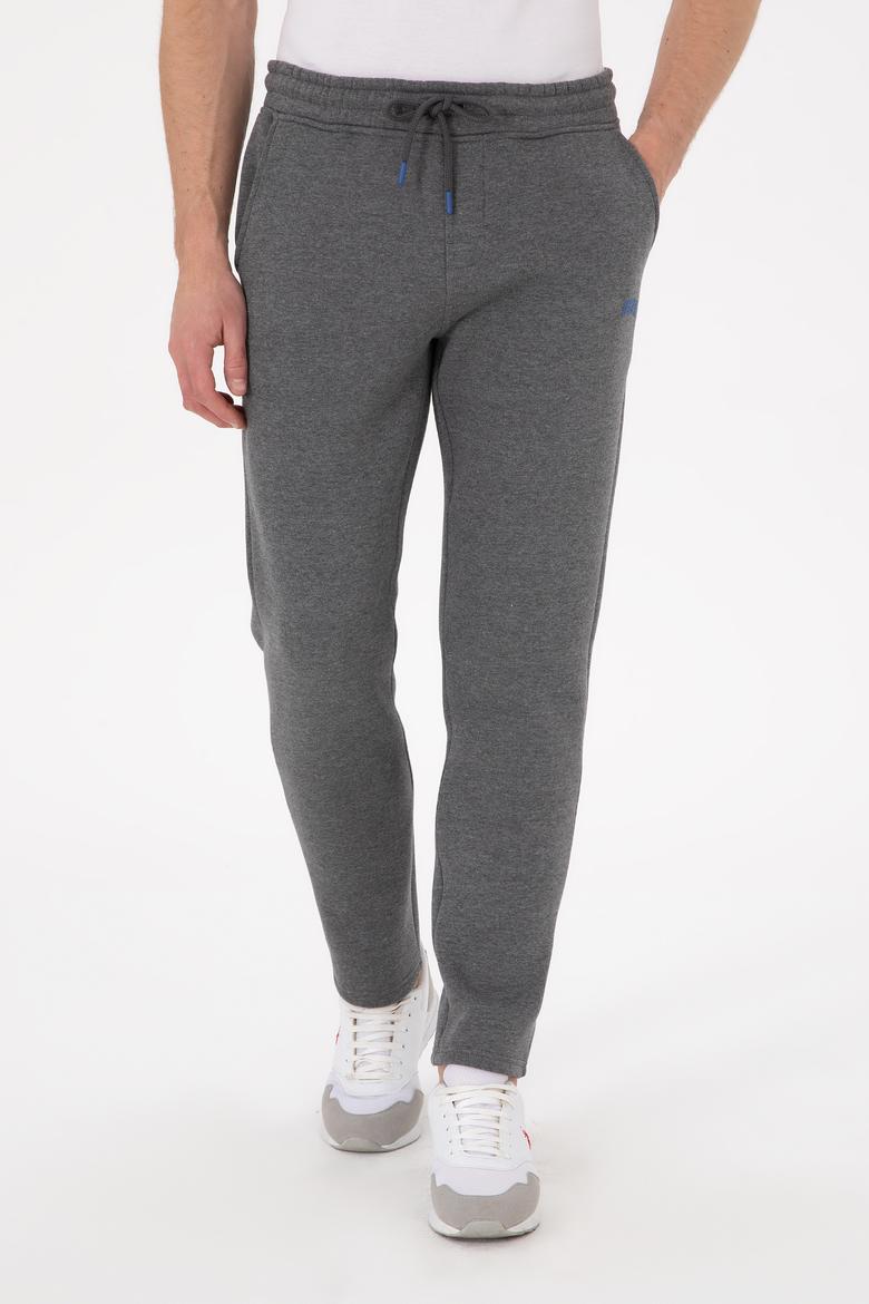 Erkek Antrasit Melanj Eşofman Altı - 50295173046