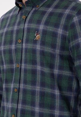 Erkek Haki Uzun Kollu Gömlek - 50296811023