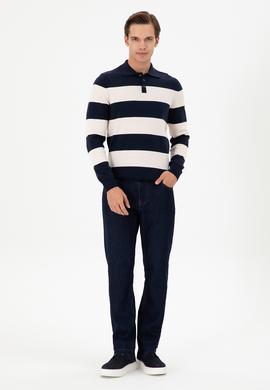 Erkek Lacivert Kazak - 50297019007