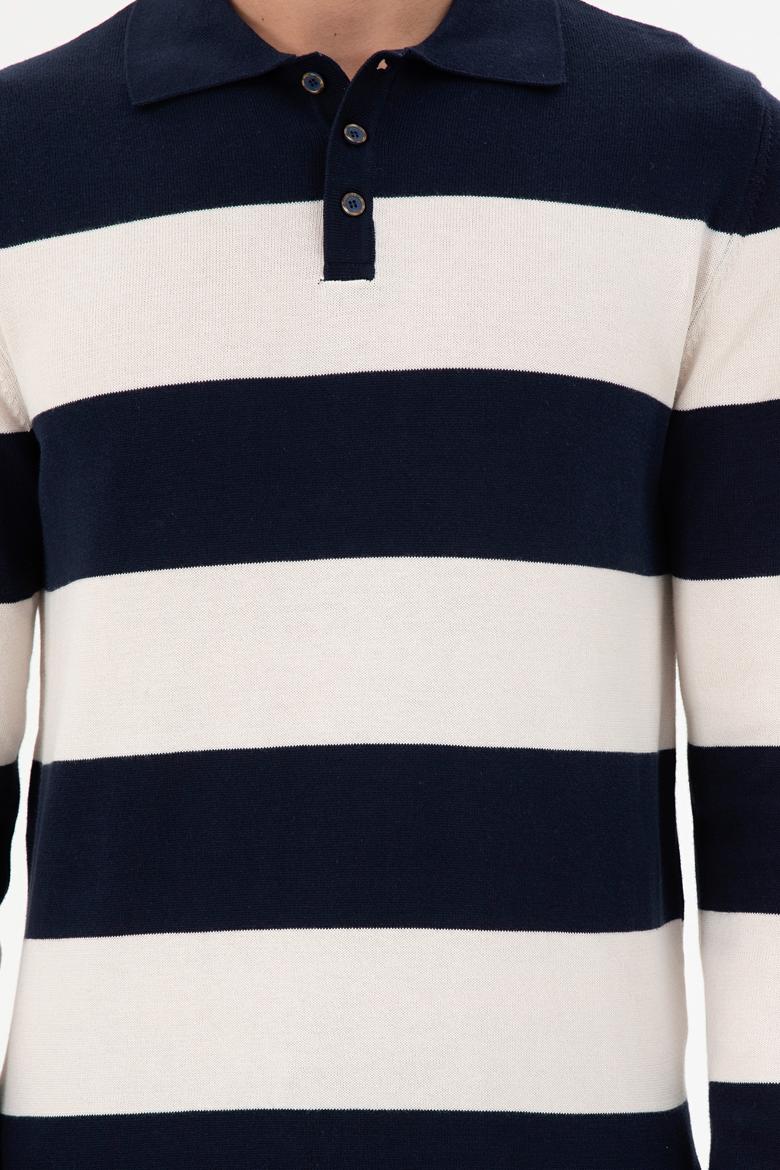 Erkek Lacivert Kazak - 50297019007