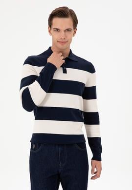 Erkek Lacivert Kazak - 50297019007