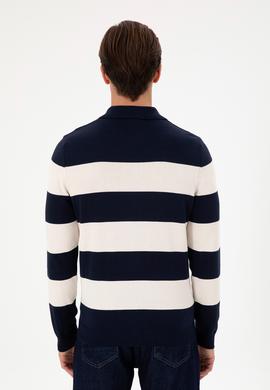 Erkek Lacivert Kazak - 50297019007