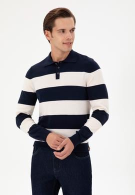 Erkek Lacivert Kazak - 50297019007