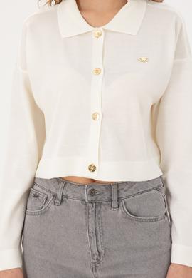 Kadın Kum Triko Hırka - 50297152012