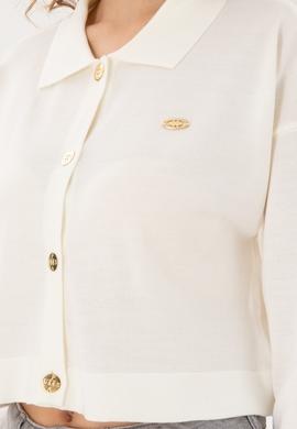 Kadın Kum Triko Hırka - 50297152012