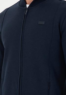 Erkek Lacivert Örme Hırka - 50293386009