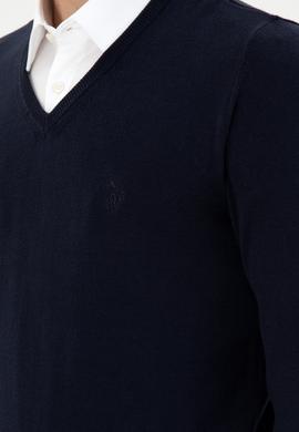 Erkek Lacivert Basic Kazak - 50294764043