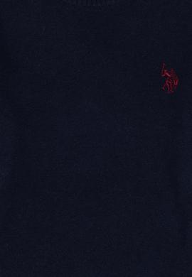 Erkek Çocuk Lacivert Basic Bisiklet Yaka Kazak - 50294188017