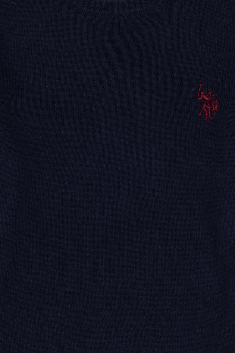 Erkek Çocuk Lacivert Basic Bisiklet Yaka Kazak - 50294188017