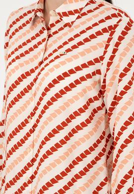 Kadın Krem Uzun Kollu Gömlek - 50297090027