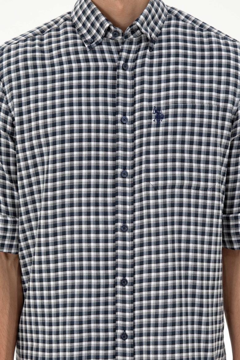 Erkek Lacivert Uzun Kollu Gömlek - 50296628009