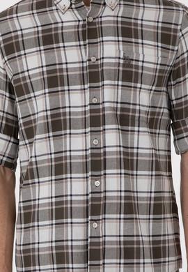 Erkek Açık Haki Uzun Kollu Gömlek - 50296780005