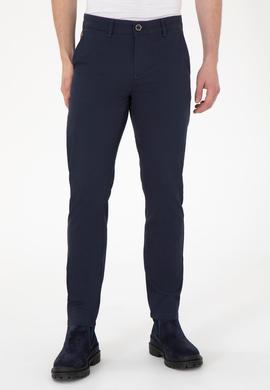 Erkek Lacivert Kanvas / Chino Pantolon - 50294566045