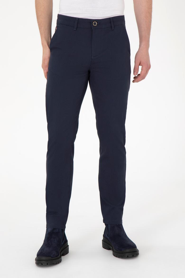 Erkek Lacivert Kanvas / Chino Pantolon - 50294566045