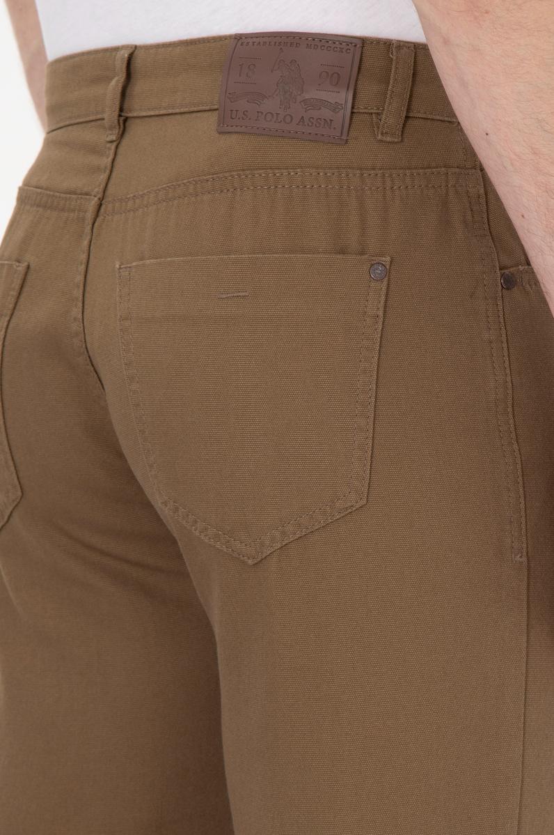 Erkek Haki Kanvas Pantolon