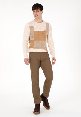 Erkek Haki Kanvas Pantolon - 50291178095