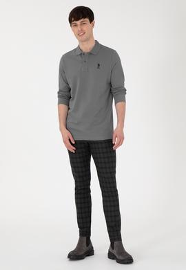 Erkek Antrasit Kanvas Pantolon - 50291206040