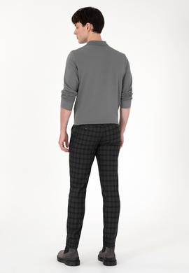 Erkek Antrasit Kanvas Pantolon - 50291206040