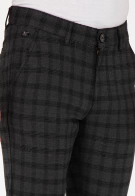 Erkek Antrasit Kanvas Pantolon - 50291206040