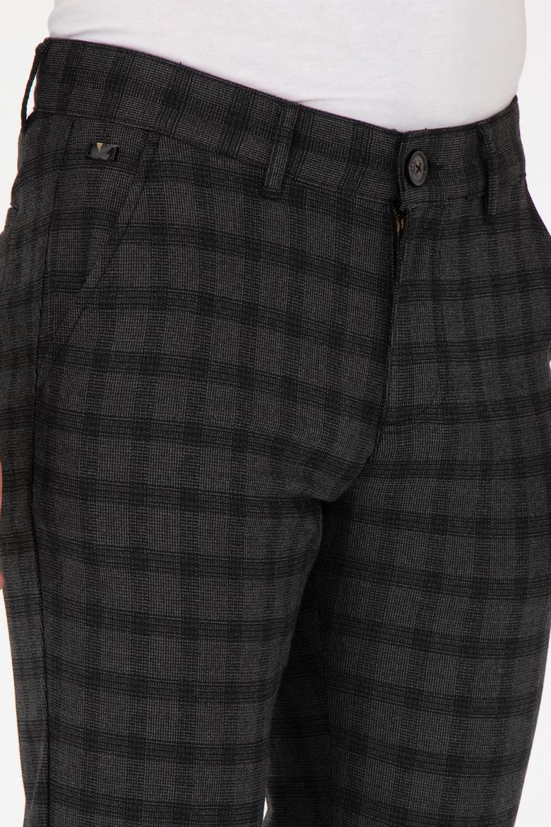 Erkek Antrasit Kanvas Pantolon - 50291206040