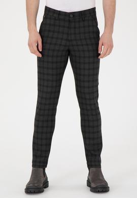 Erkek Antrasit Kanvas Pantolon - 50291206040