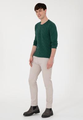 Erkek Taş Kanvas Pantolon - 50291162374