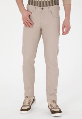 Erkek Koyu Bej Kanvas Pantolon - 50291161556