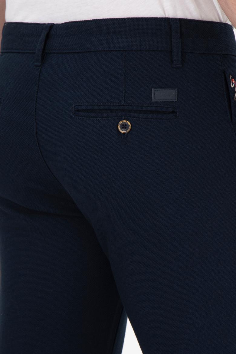 Erkek Lacivert Kanvas Pantolon - 50291166045