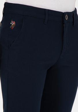 Erkek Lacivert Kanvas Pantolon - 50291166045