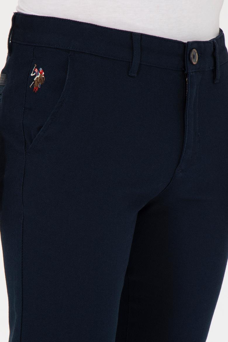 Erkek Lacivert Kanvas Pantolon - 50291166045