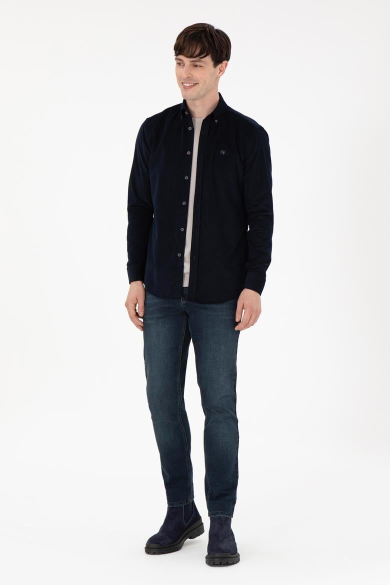 Erkek Haki Jean Pantolon