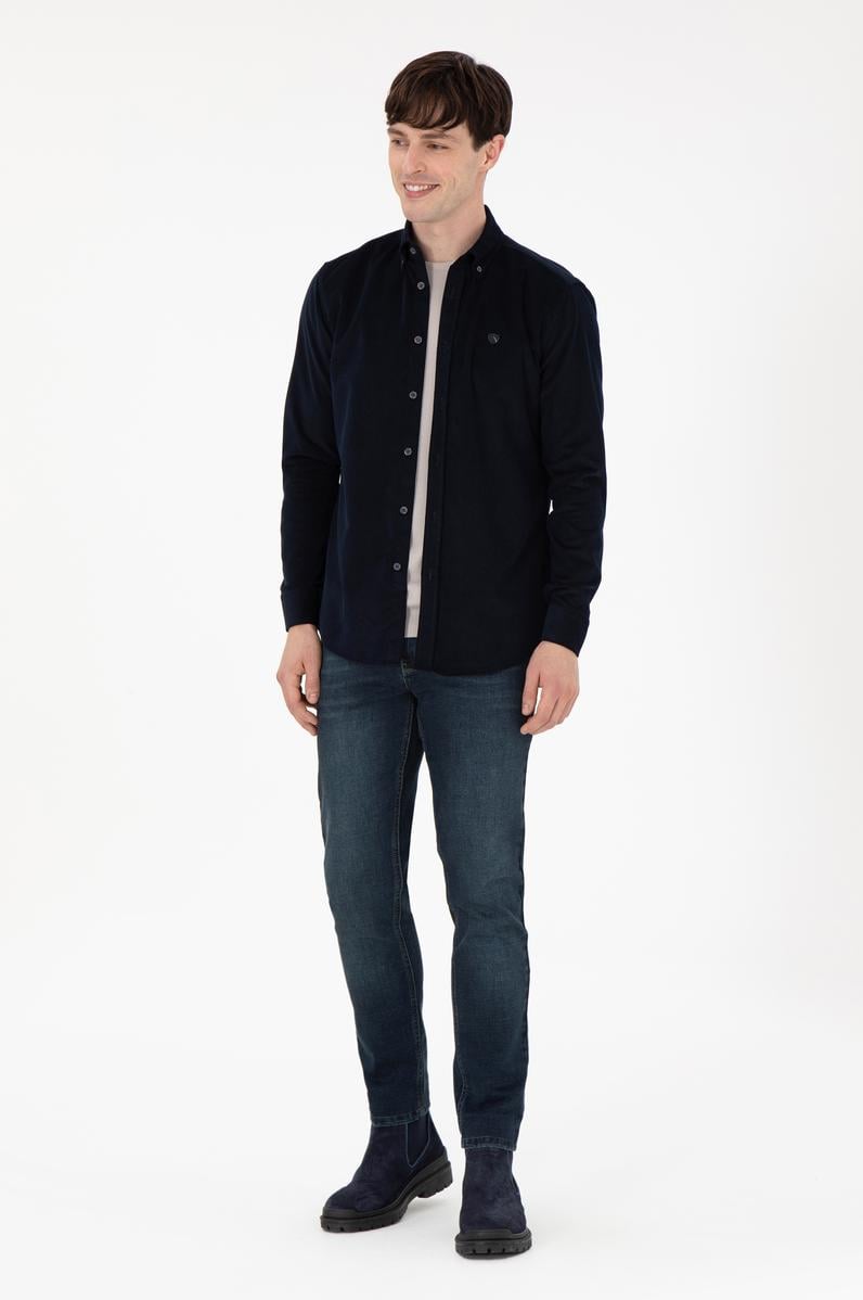 Erkek Haki Jean Pantolon