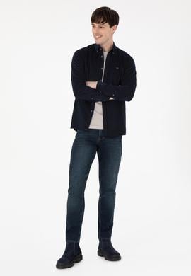 Erkek Haki Jean Pantolon - 50293322044