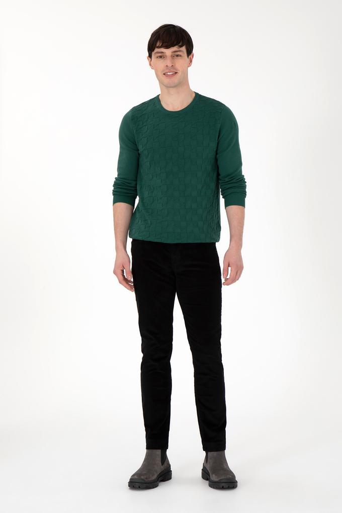 Erkek Siyah Kanvas Pantolon