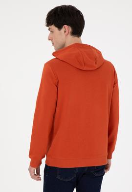 Erkek Kiremit Sweatshirt - 50290592017