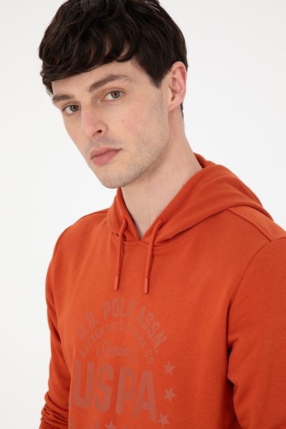 Erkek Kiremit Sweatshirt