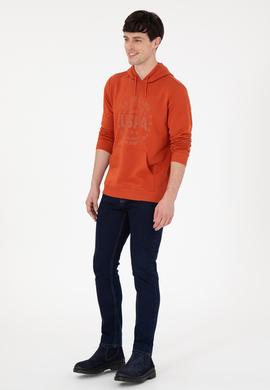 Erkek Kiremit Sweatshirt - 50290592017