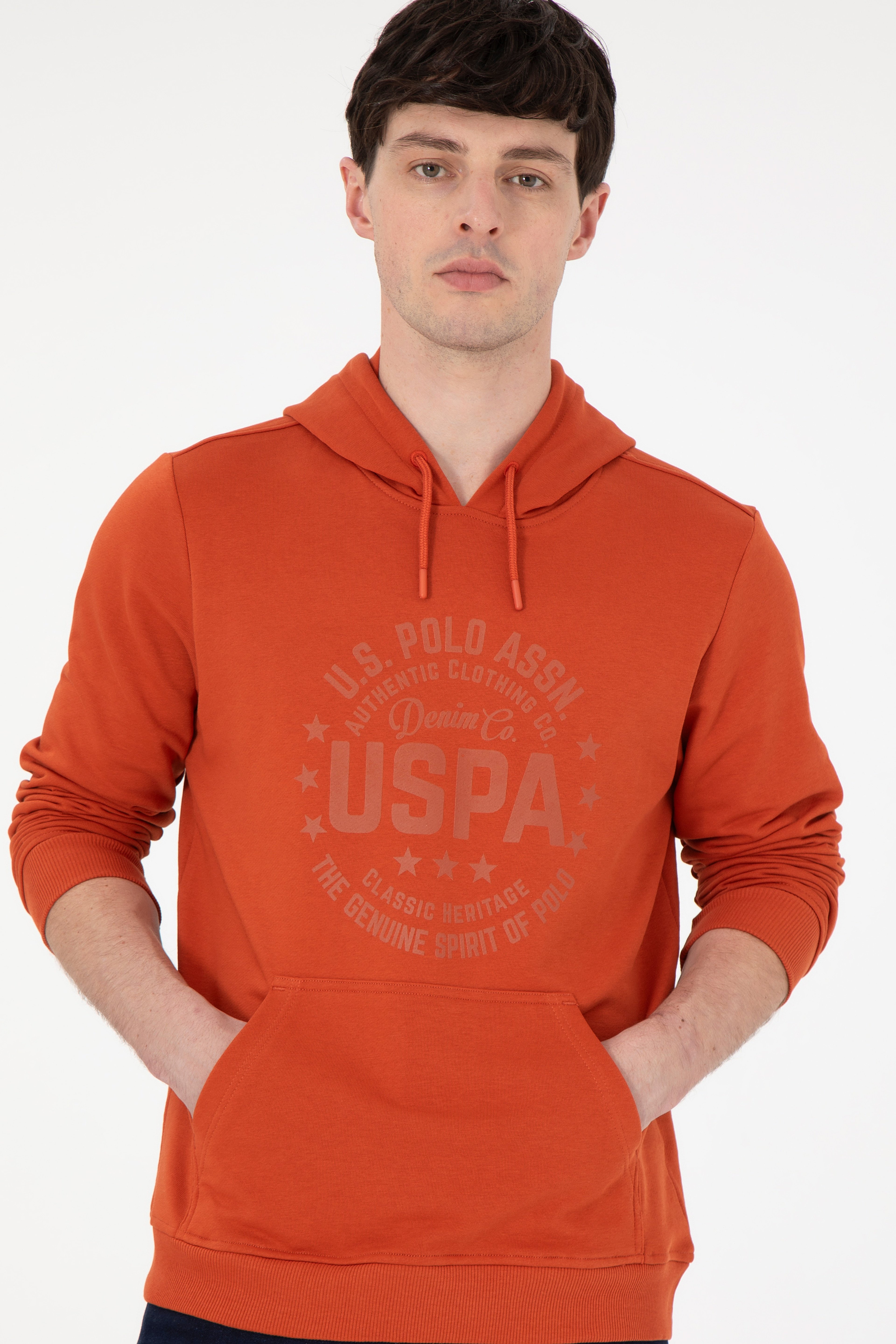 Erkek Kiremit Sweatshirt - Image 3