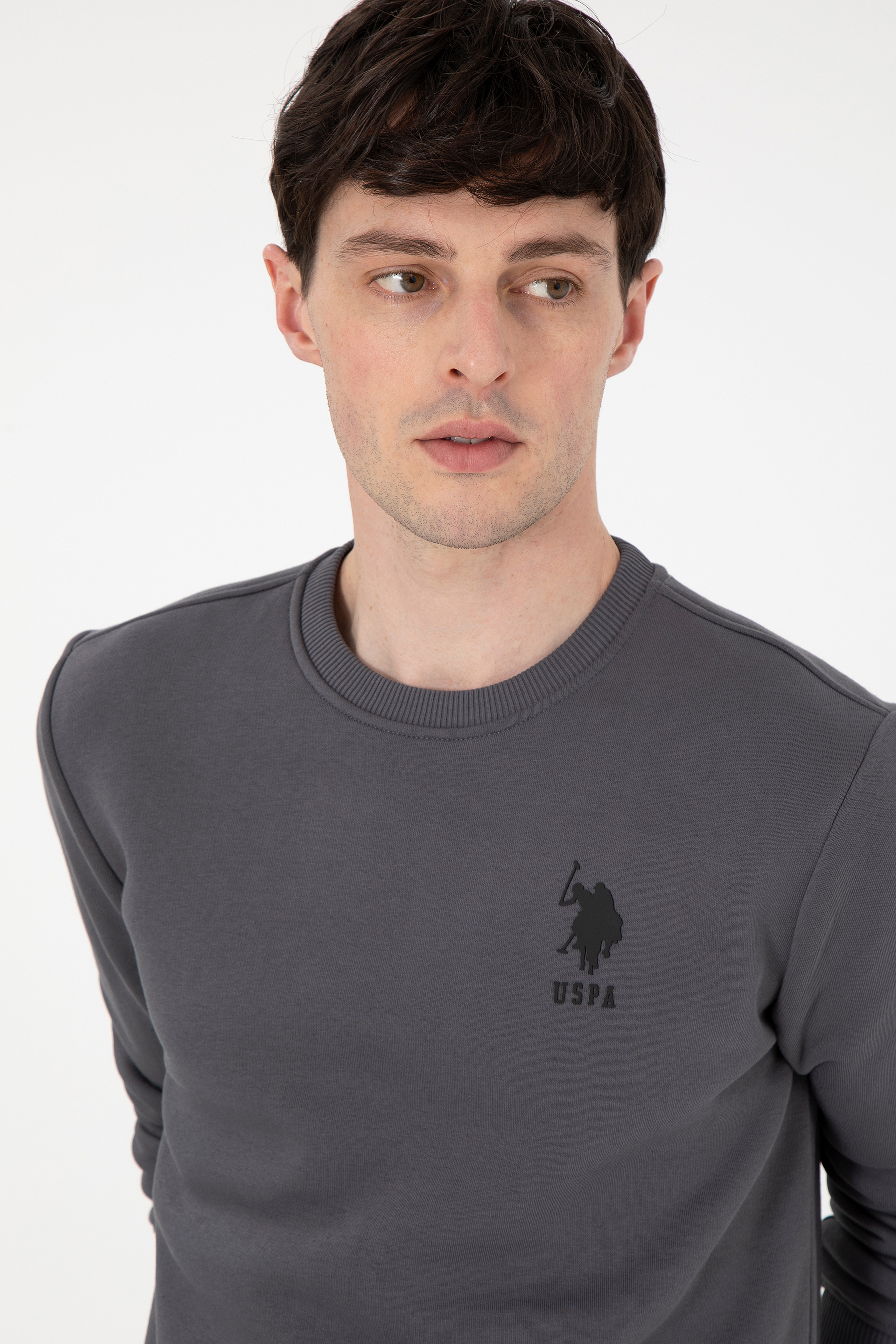 Erkek Antrasit Sweatshirt - Image 2