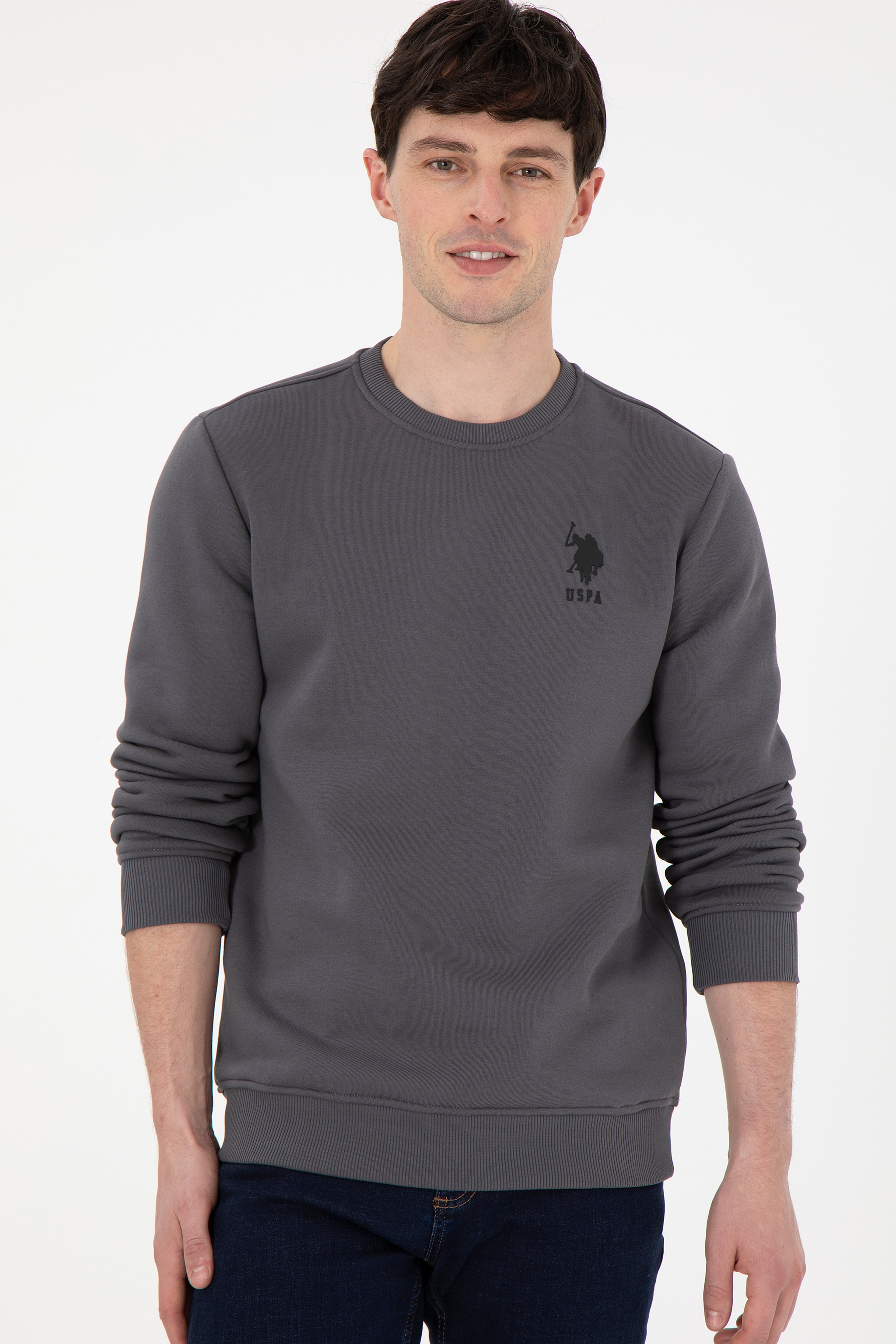 Erkek Antrasit Sweatshirt - Image 3