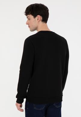 Erkek Siyah Sweatshirt - 50292596035