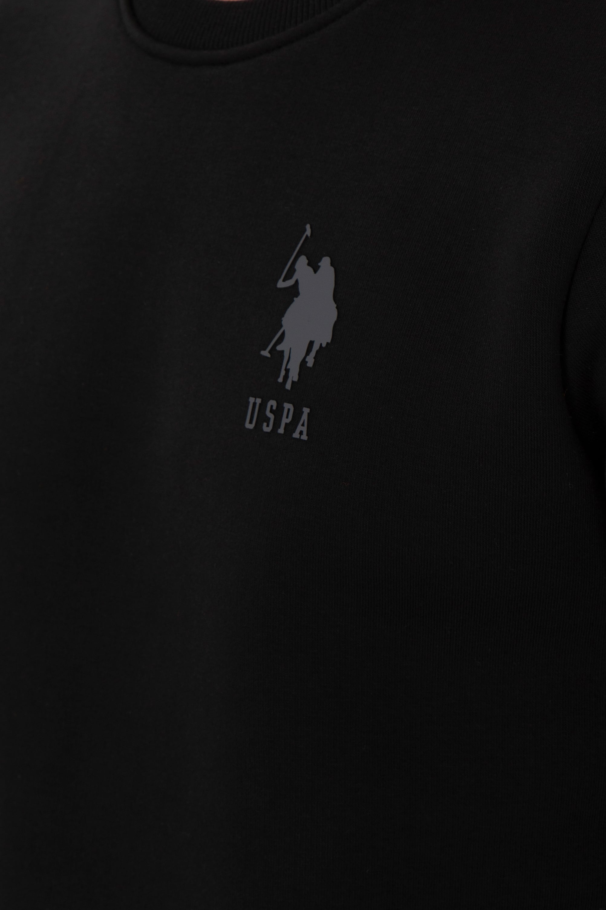 Erkek Siyah Sweatshirt - Image 7