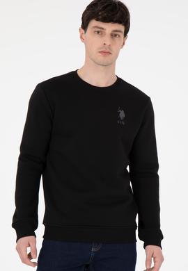 Erkek Siyah Sweatshirt - 50292596035